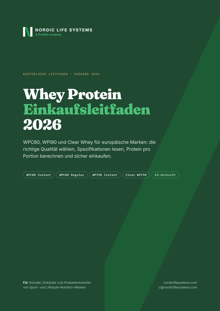 Whey-Protein-Einkaufsleitfaden 2026